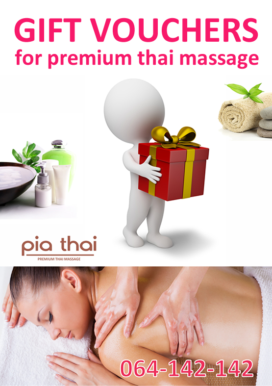 gift voucher for thai massage Ljubljana